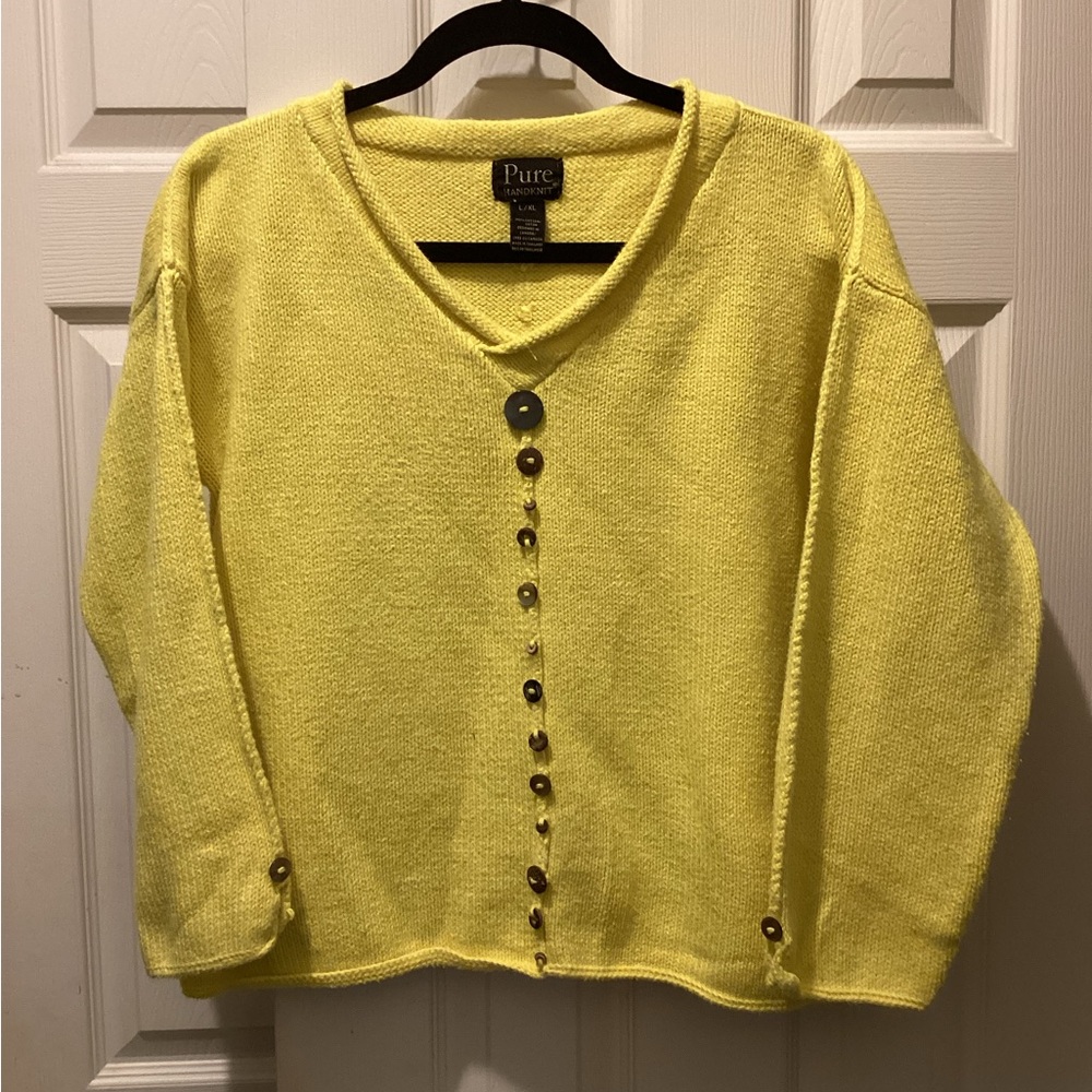 Pur Women's Yellow Sweater
